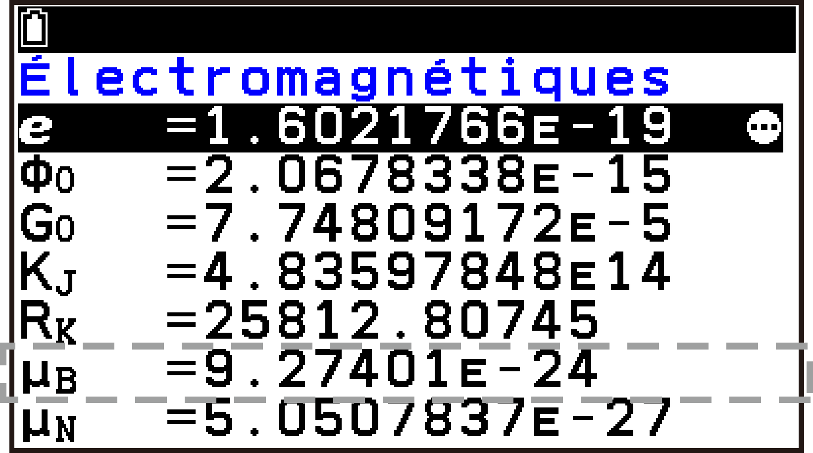 CY875_V2_Database Displaying Physical Constant_2